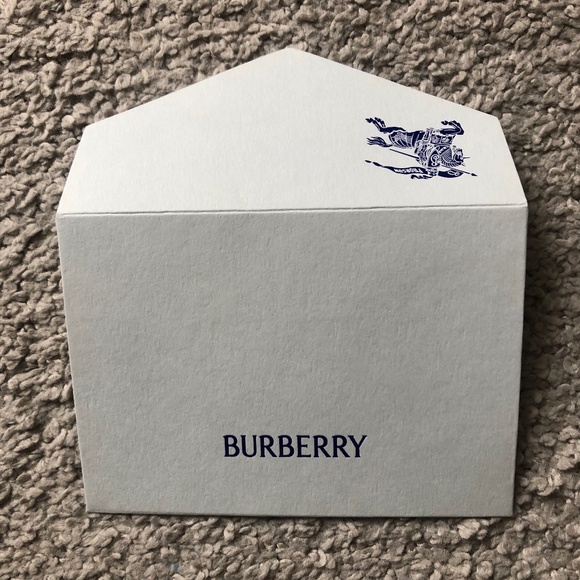 Authentic Burberry Recipe Envelope. - Picture 2 of 3